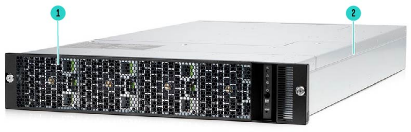 HPE Apollo 80 Chassis (shown with bezel)