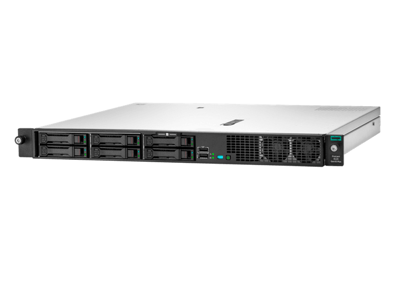 HPE ProLiant DL20 Gen10 Plus Left view