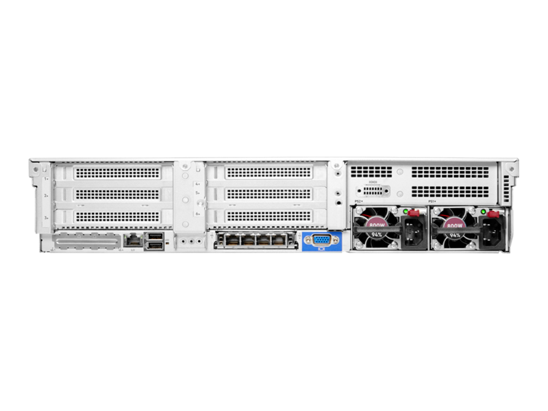 HPE ProLiant DL380 Gen10 Plus Server- Rear View