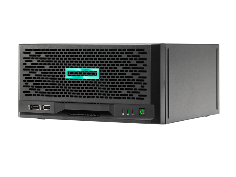 HPE MircoServer Gen10 Plus v2 Left