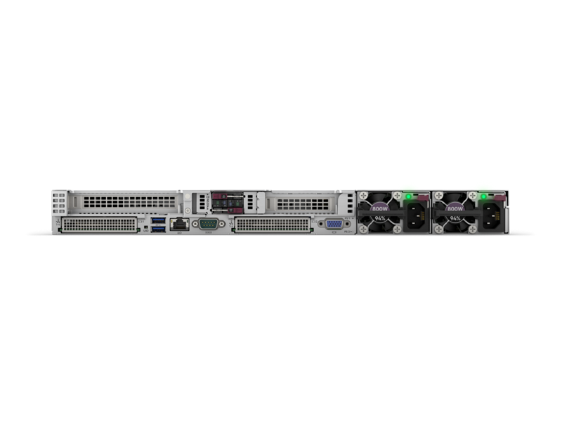 HPE Gen11 DL360 server- Rear