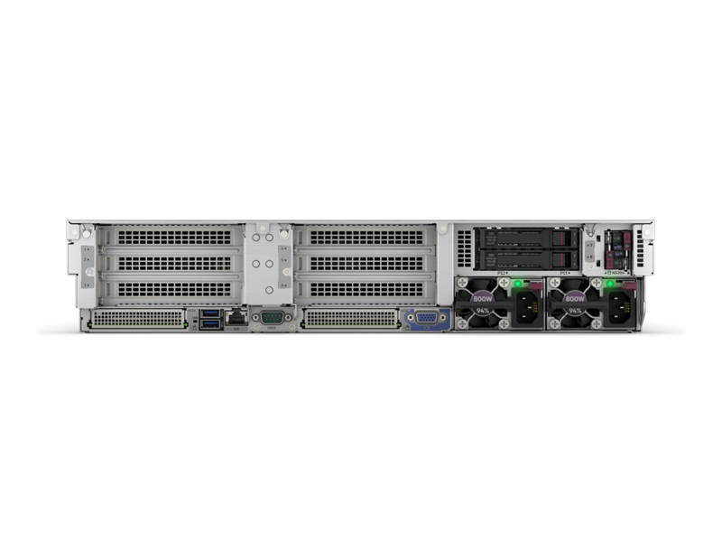 HPE Gen11 DL380 server- Rear