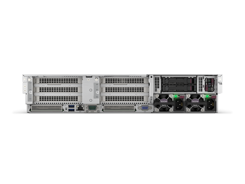 HPE Gen11 DL385 server- Rear