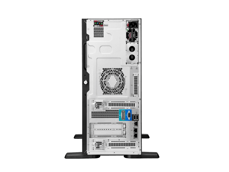 HPE Gen11 ML110 server- Rear