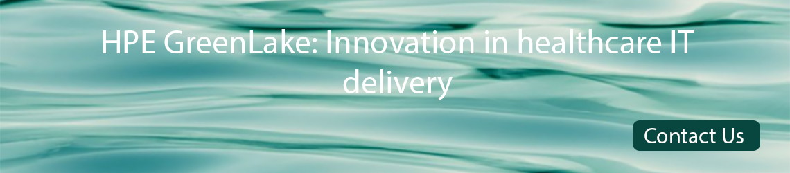 HPE GreenLake for Healthcare Banner